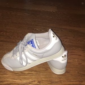 Light Grey Adidas Samoas